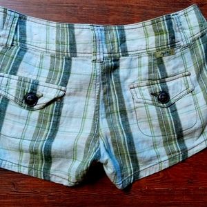 Tyte plaid shorts